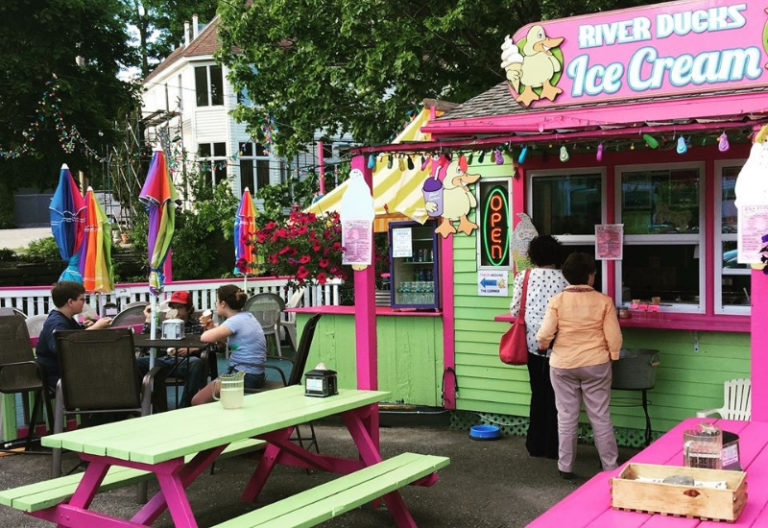 River Ducks Ice Cream Camden Maine