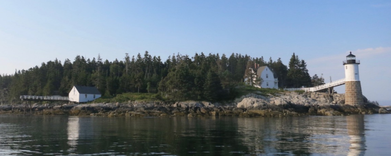 best lighthouses midcoast maine camden rockport rockland maine - isle au haut lighthouse