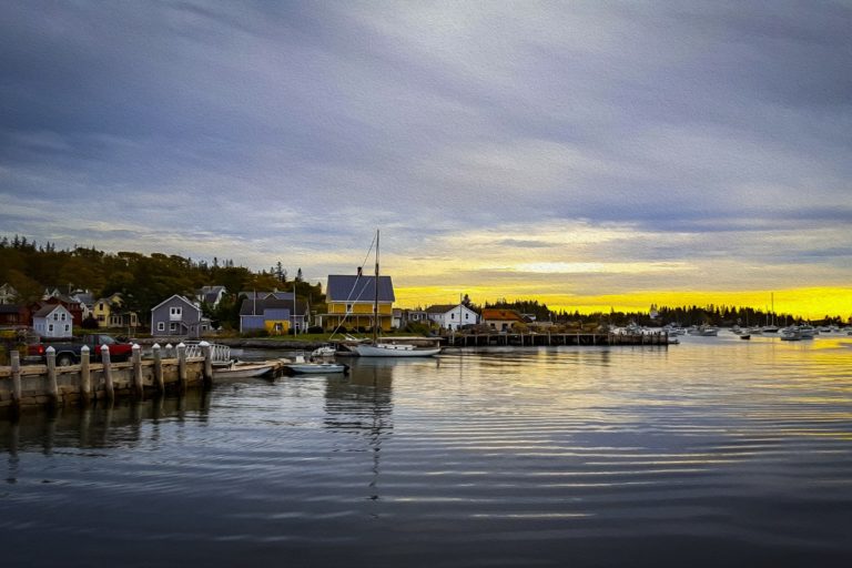 Vinalhaven harbor